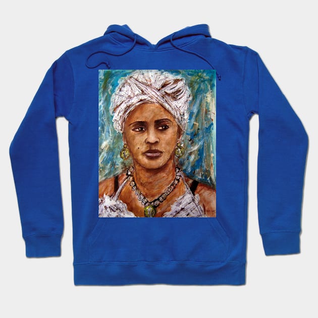 The lady from old Havana 5 Hoodie by amoxes